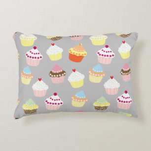 Köstlich dekoriert Geburtstagskuchen Accent Pillo Dekokissen