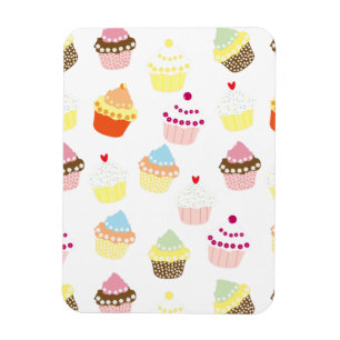 Köstlich dekorierte Geburtstagskuchen Magnet