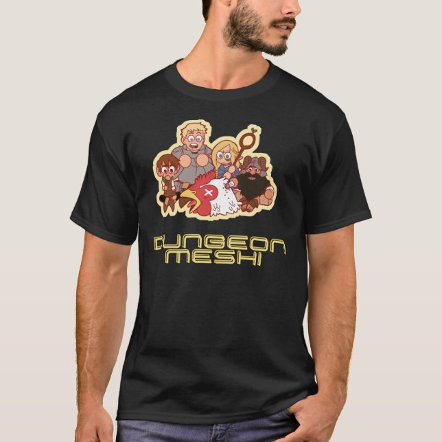Köstlich in Dungeon Dungeon Meshi die Bande-Klasse T-Shirt (Vorderseite)