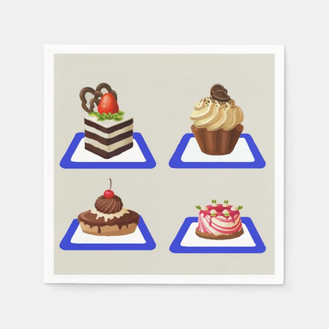 köstlich serviette (Vorderseite)