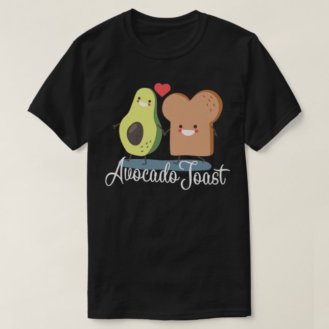Köstliche Avocado Toast-Liebe T-Shirt (Design vorne)