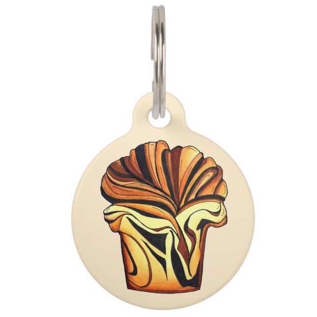 Köstliche Babka Schokolade Brot Loaf Jüdische Bäck Haustiermarke (Vorderseite)