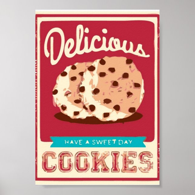 Köstliche Cookies Poster (Vorne)