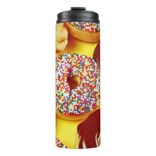 Köstliche Donuts Thermosbecher