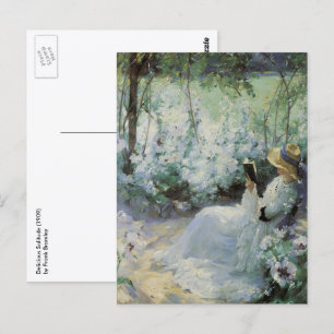 Köstliche Einsamkeit durch Frank Bramley, Vintage  Postkarte