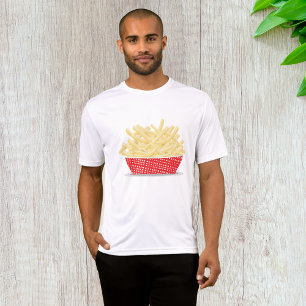 Köstliche französische Fries Retro Fast Food T-Shirt