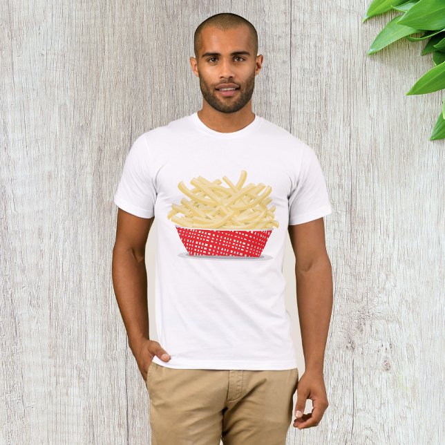 Köstliche französische Fries Retro Fast Food T-Shirt (Von Creator hochgeladen)