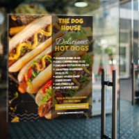Köstliche Hotdogs Restaurant Kleine Tür anpassen
