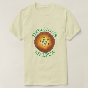 Köstliche Malpua Indian Pancake Mithai Süßigkeiten T-Shirt