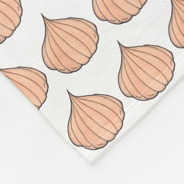 Köstliche Modak Coconut Mithai Indianersüße Fleecedecke (Ecke)