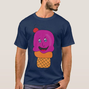 Köstliche Niedliche Eiscreme T-Shirt
