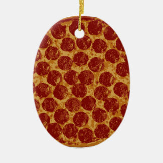 Köstliche Pizza-Torte Keramikornament
