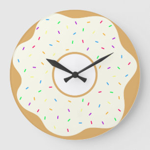 Köstliche Spende Große Wanduhr