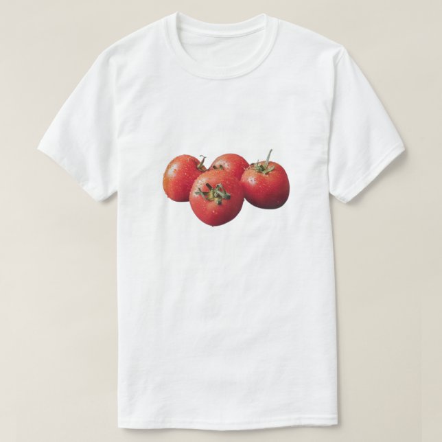 Köstliche Tomaten sind hier T-Shirt (Design vorne)