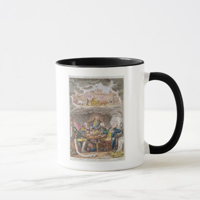 Köstliche Träume! Luftschlösser! Tasse (Rechts)