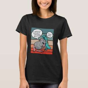 Köstliche Zweifel Sicherheit Neugierige Küche Regr T-Shirt