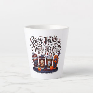 Köstlicher Halloween-Kaffee für Spooky Sips! Milchtasse