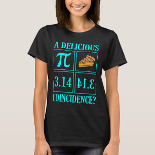 Köstlicher Zufall Pi Day Lover Mathematiklehrer Gr T-Shirt