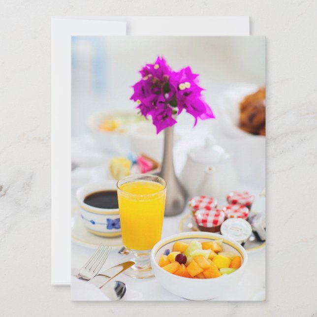 Köstliches Frühstück (Vorderseite)