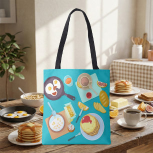 Köstliches Frühstück Pancakes Eierkuchen Kaffee