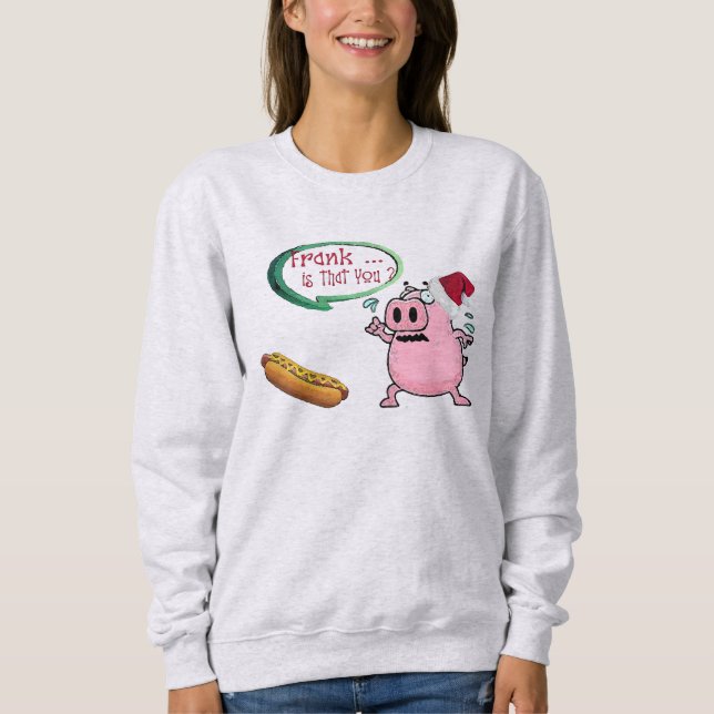 Köstliches Grillkleid für Fleischliebhaber, lustig Sweatshirt (Vorderseite)