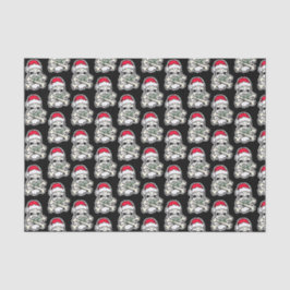 Köstliches Weihnachtsschädel-Seidenpapier Seidenpapier