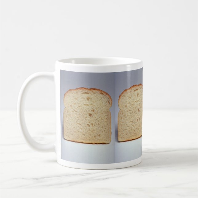 Köstliches weißes Brot Tasse (Links)