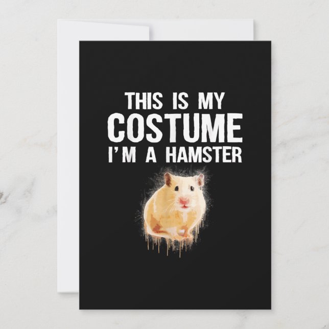 Kostüm-A-Hamster-Niedliche Tiere (Vorderseite)