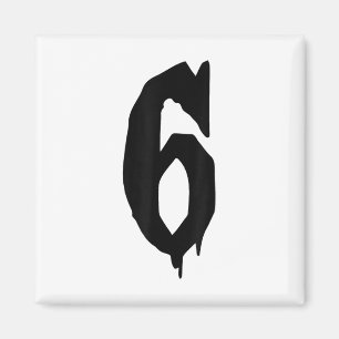 Kostüm-Duo 67 Six Seven Meme Lustig Magnet