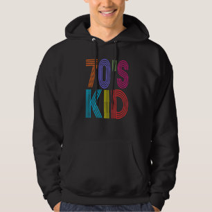 Kostüm für 70er-Jahre-Kinder Premium Hoodie
