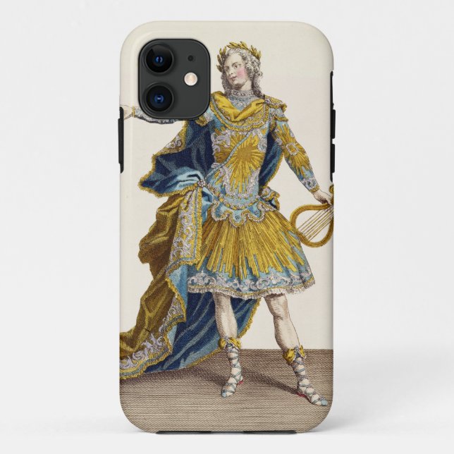 Kostüm für Apollo in der Oper "Phaethon", engrav Case-Mate iPhone Hülle (Rückseite)