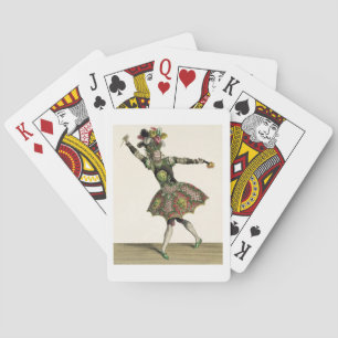 Kostüm für einen Dämon in 'Armide', 'Psyche' und m Spielkarten