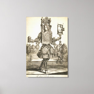 Kostüm für einen Uhrmacher, Pub von Gerard Valck ( Leinwanddruck