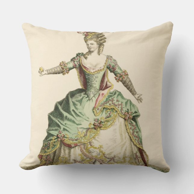 Kostüm für Venus in einigen Opern, graviert durch Kissen (Vorderseite)