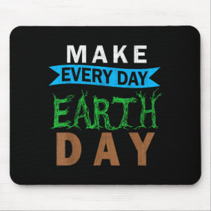 Kostüm-Grafik von Mutter Natur - Mach jeden Tag zu Mousepad