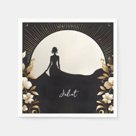 Kostüm Men Tuxedo Fett Schwarze Krawatte Brautpart Serviette