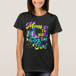 Kostüm Mutter des Geburtstagmädchens süße Rollschu T-Shirt