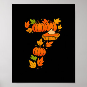 Kostüm Nummer 67 Six Seven 6 7 Meme Thanksgiving Poster