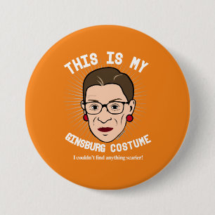 Kostüm Ruth Bader Ginsburg Halloween - ich könnt Button