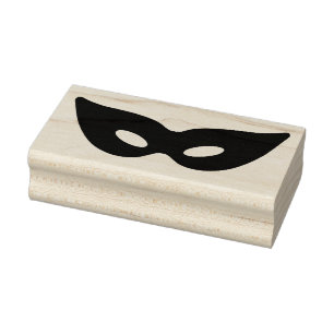 Kostümball-Maske Gummistempel