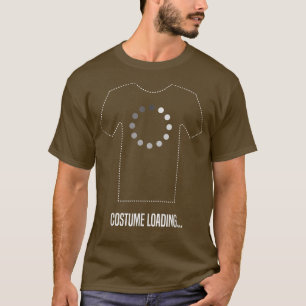 Kostümbeladung Lazy Halloween Kostüm Funny Sarca T-Shirt