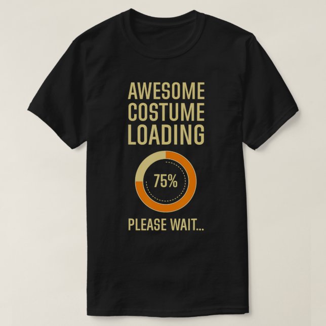 Kostümbeladungsprogrammierer Nerd Geek Techie Hall T-Shirt (Design vorne)