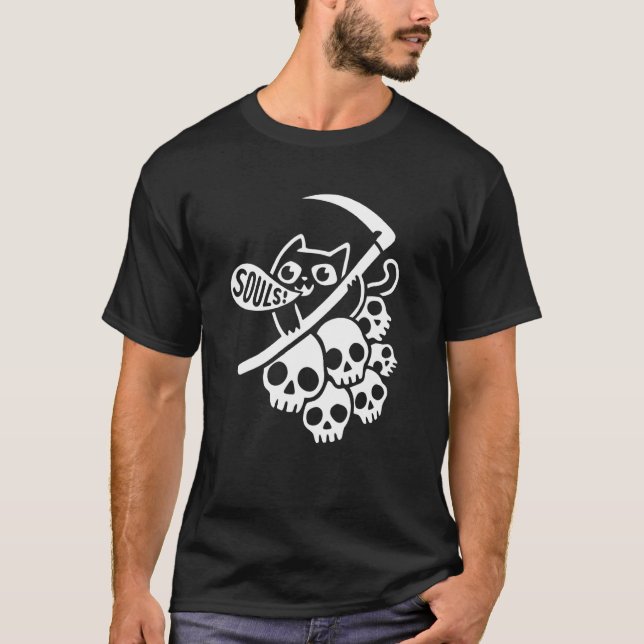 Kostümbild mischievous Katzen Klassiker T-Shirt (Vorderseite)