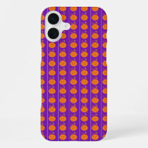 Kostümdesign Kürbis Lila iPhone / iPad Hülle