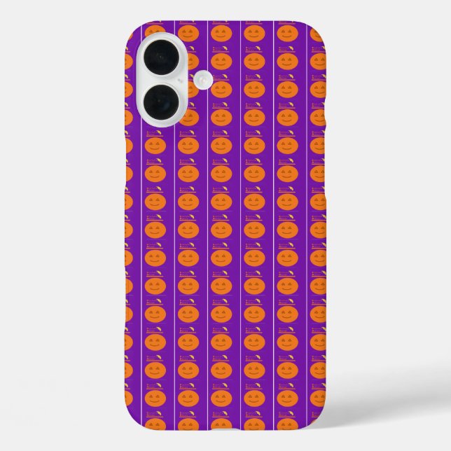 Kostümdesign Pumpkin Lila iPhone / iPad Gehäuse Case-Mate iPhone Hülle (Rückseite)