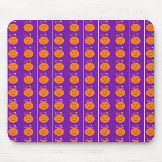 Kostümdesign Pumpkin Lila Mousepad (Vorne)