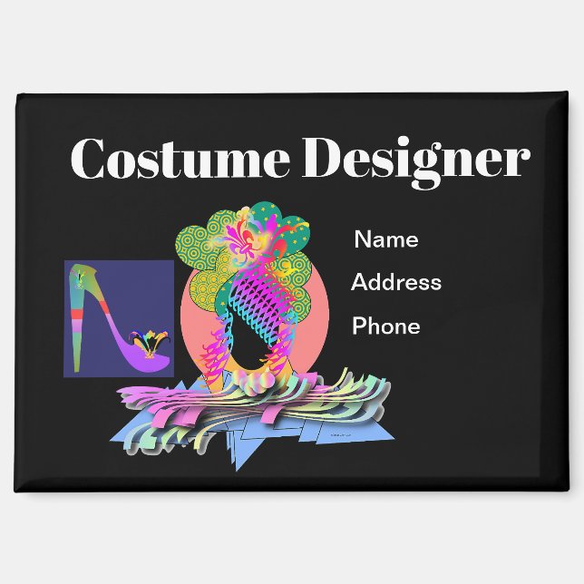 Kostümdesigner Business Magazin Magnet (Vorderseite)