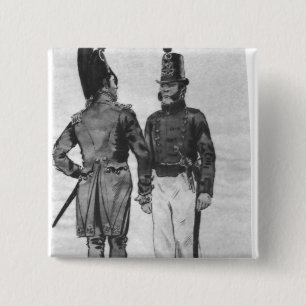 Kostüme der französischen Marinesoldaten von 180 Button