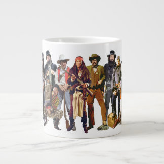 Kostüme des Wilden Westens Jumbo-Tasse