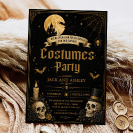 Kostüme Erwachsene Halloween-Party Einladung